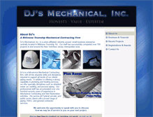 Tablet Screenshot of djsmechanical.com